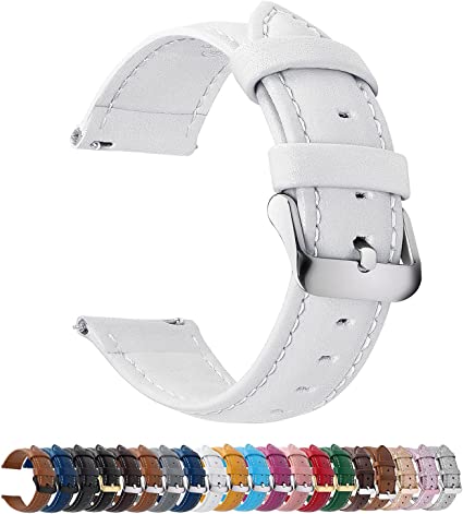 Fullmosa Axus Correa Piel, para correa reloj, Huawei Samsung correa/banda/pulsera/strap 18mm.