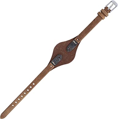 Fossil Correa de Reloj Pulsera 08mm Cuero Marrón - Es-3060 | Lb-es3060