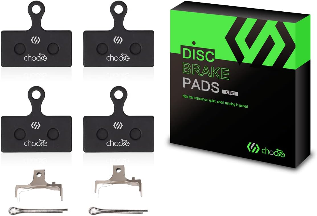 Pastillas de freno Chooee para Shimano G01S G02S G03S G02A, pastillas de freno para Shimano XT XTR SLX Deore (resina/semimetálicas)