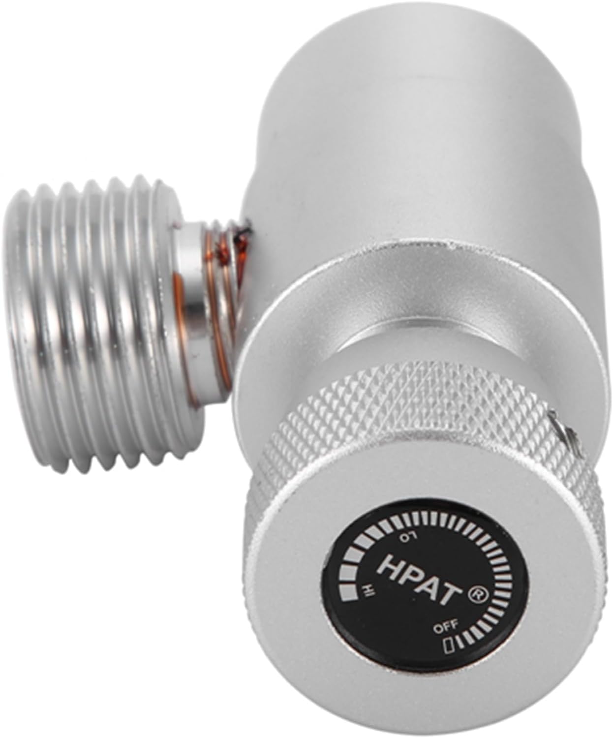 Jeffergarden Kit de Conector Del Adaptador de Recarga del Cilindro del Tanque de Llenado de CO2 (#4: Silver adapter without meter)
