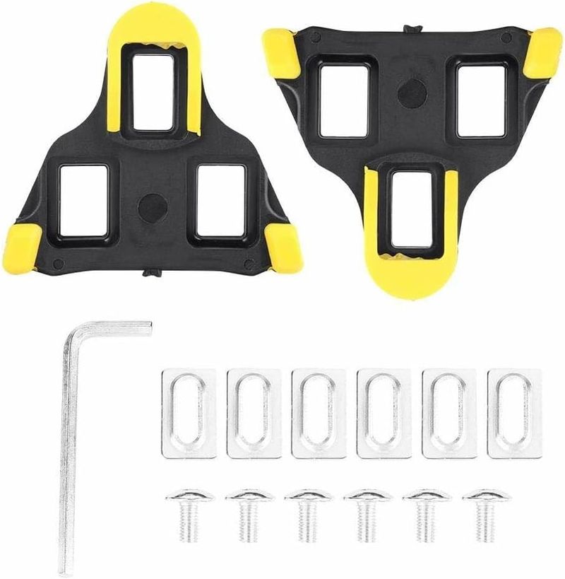 VGEBY1 Tacos de Bicicleta, Tacos de Pedal de Ciclismo duraderos Cubierta de Goma para el Accesorio de Ciclismo Shimano SPD-SL
