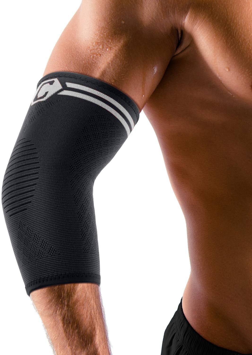 CAMBIVO Coderas Epicondilitis x2, Codera, Coderas Gym para Hombre y Mujer, Manga de Compresión para Tendinitis, Golfista