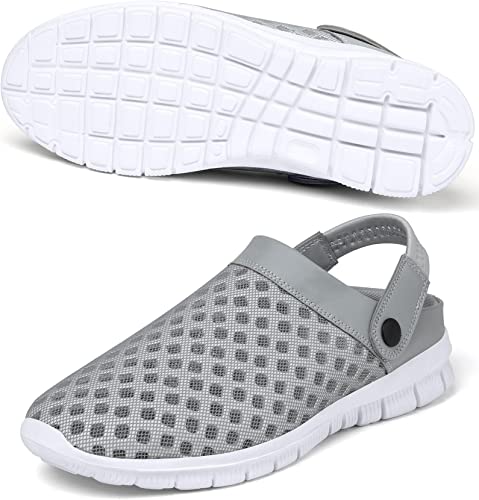 SAGUARO Zuecos de Verano Sandalias para Mujer Hombre, Tallas 26-46. Eu 44