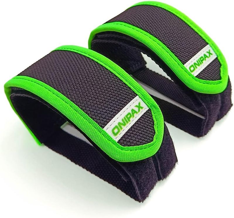 ONIPAX 1 par Bike Pedal Strap Toe Clips Straps Tape