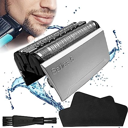Compatible con Series 5 Afeitadora Eléctrica Cabezal 52S,Repuesto para Afeitadora 52S Accesorios Esenciales Afeitadora Electrica Compatible con Braun 5 Series 52s Series 5 5020S 5030S 5040S 5050S 52B
