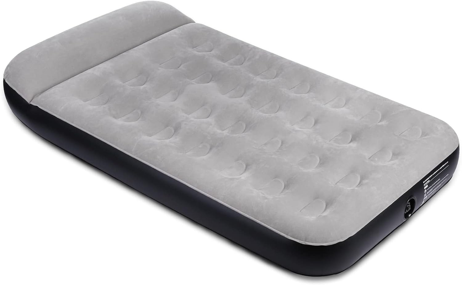 JHUNSWEN Colchón de aire de camping con almohada