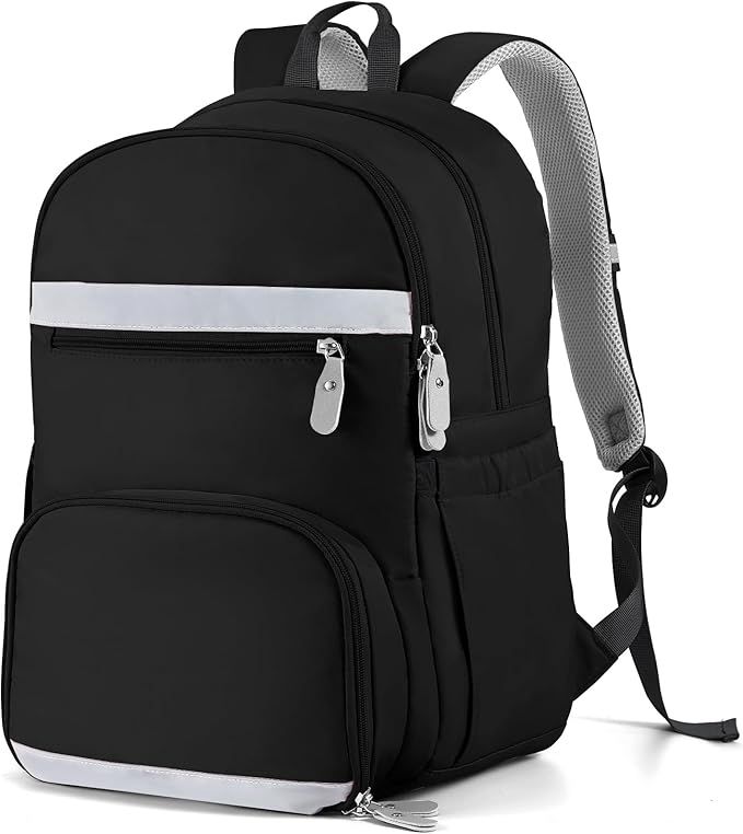 MoKo Mochilas Tipo Casual, Mochina de Viaje Antirrobo Impermeable con Compartimento para Zapatos & 15,6 Pulgadas Bolsa para Portátil, Mochilas Escolares Bolso de Gimnasio para Mujer Chica Hombre