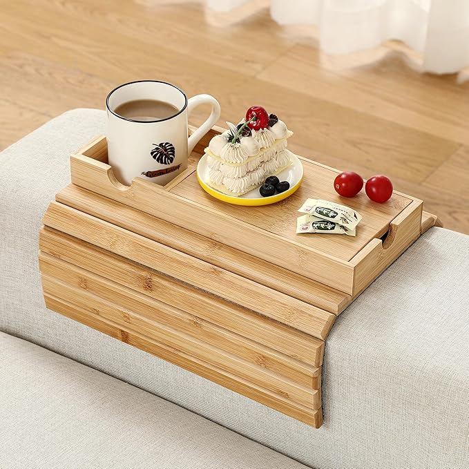 Reposabrazos mesa bandeja bambú CH-13-Bam-DE
