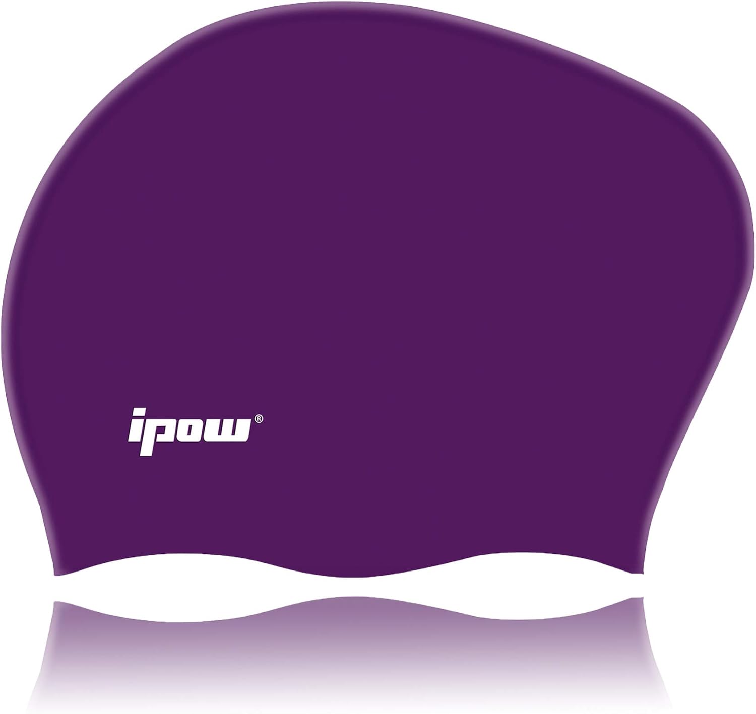 IPOW Gorro de Natacion de Silicona Impermeable Gorro de Natacion Unisex Gorro de Natacion para niños/niñas Hombre/Mujer