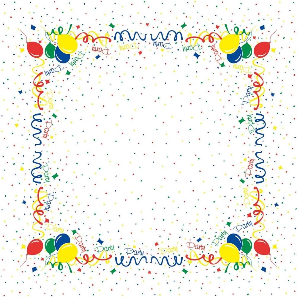 Mank GmbH Manteles Airlaid, manta central 80 x 80 cm, mantel desechable Mank para catering y celebraciones, 20 unidades, decoración de carnaval, fiesta de serpentinas de carnaval