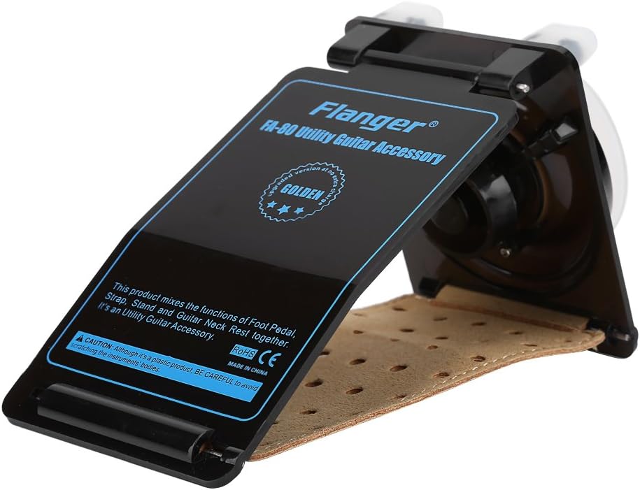 Bnineteenteam Soporte de Guitarra Guitarra Reposapiés Correa Guitarra Soporte de reposacabezas de Escritorio Guitarra clásica Accesorio de Guitarras