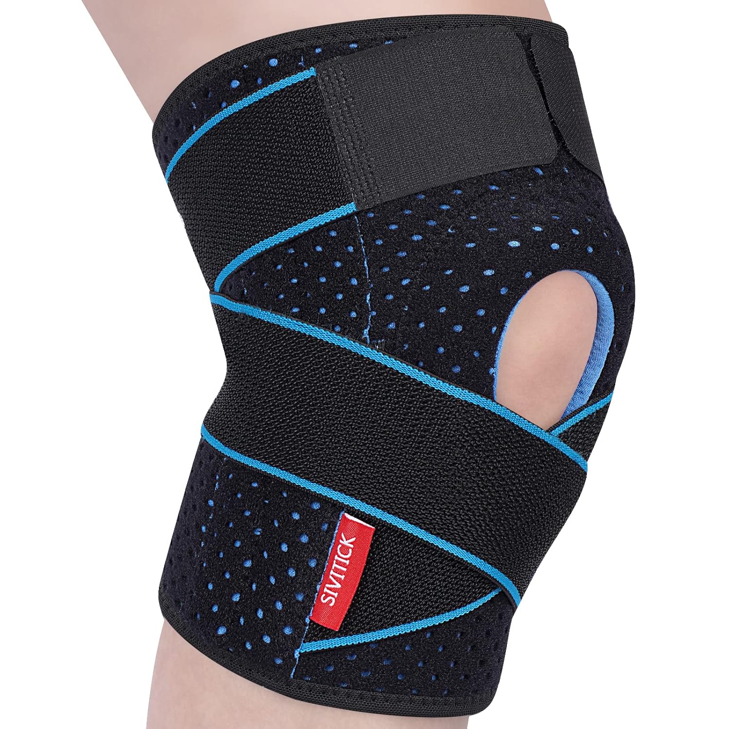 SIVITICK Rodilleras para Menisco y ligamento Rodillera Deportiva Rotuliana para Hombres y Mujeres Voleibol Crossfit