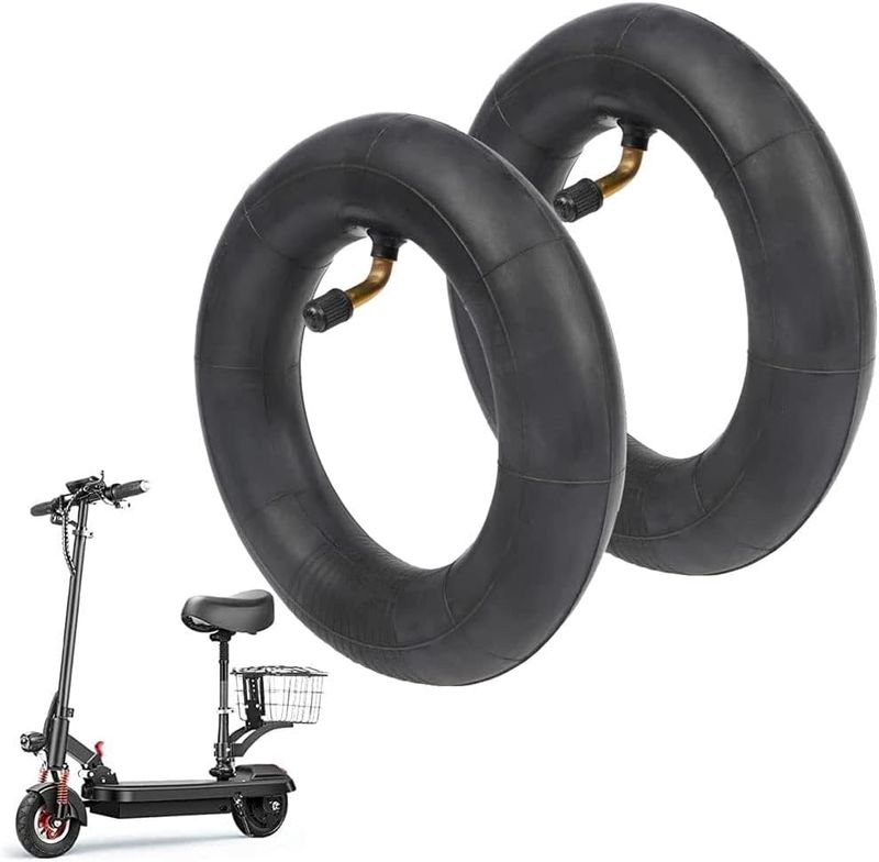 Flycoo2 Tubo Interior de 8 Pulgadas 200 x 50 para Scooter Eléctrico para E100 E200 Schwinn Mongoose Bladeze, Boca Curva