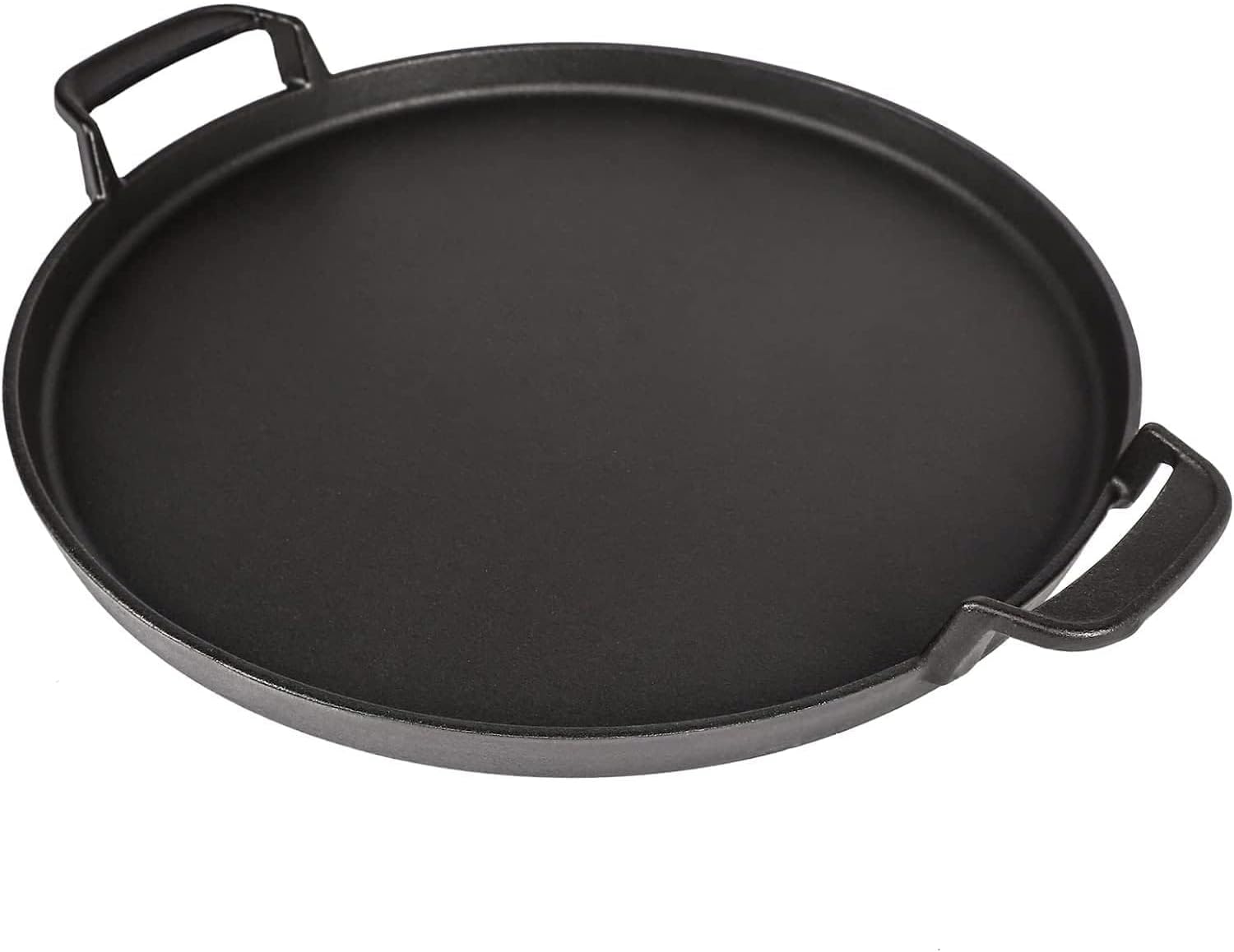 GFTIME 30,9 cm 7421 sartenes redondas de hierro fundido para parrillas de carbón Weber de 57 cm, sistema de barbacoa gourmet, sartén para parrilla, accesorios de hierro fundido para parrilla de gas En