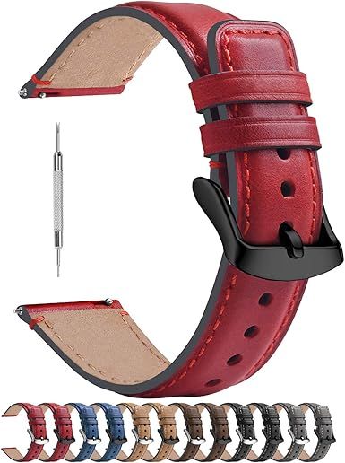 Fullmosa Axus Correa Piel para Correa Reloj,Correa/Banda/Pulsera/Strap  22mm