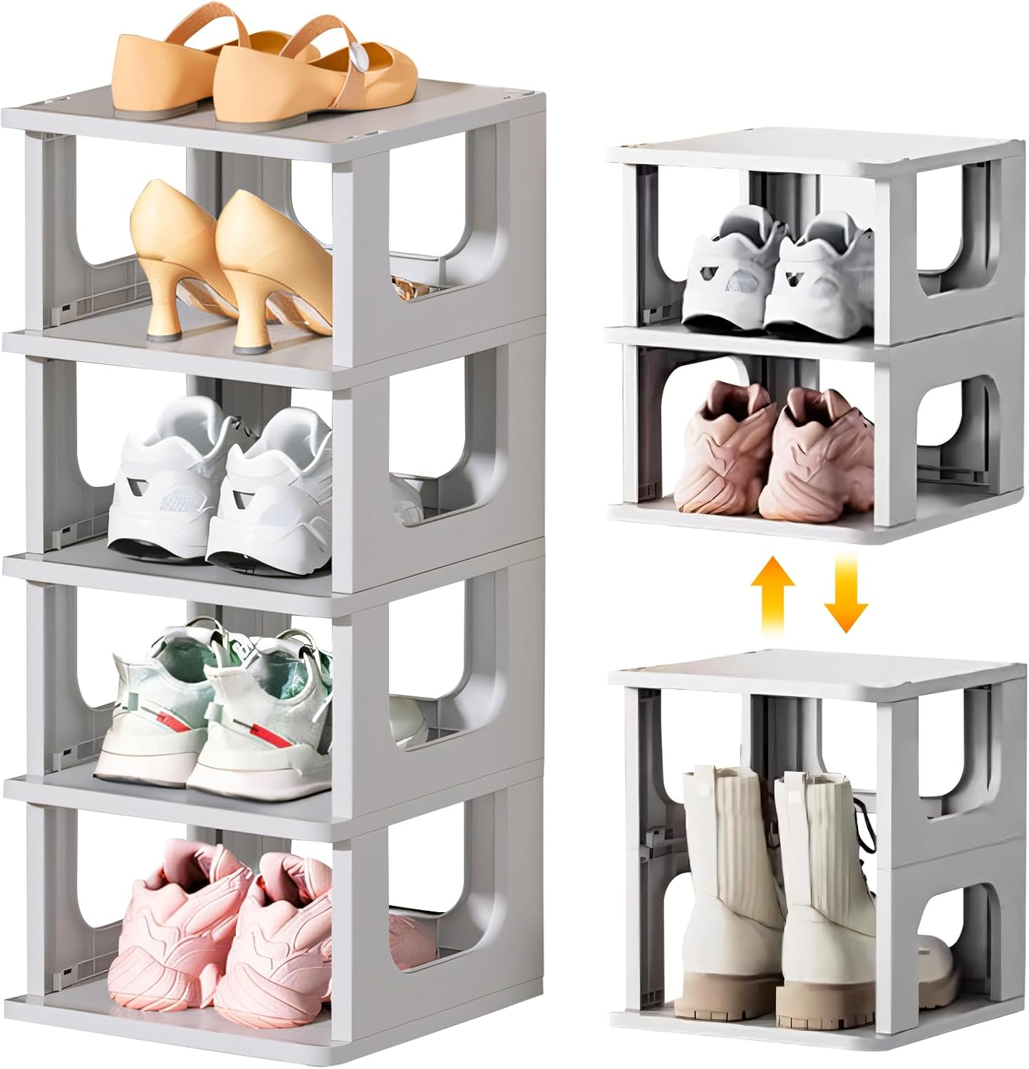HOTOOLME Zapatero de 5 niveles, 040165