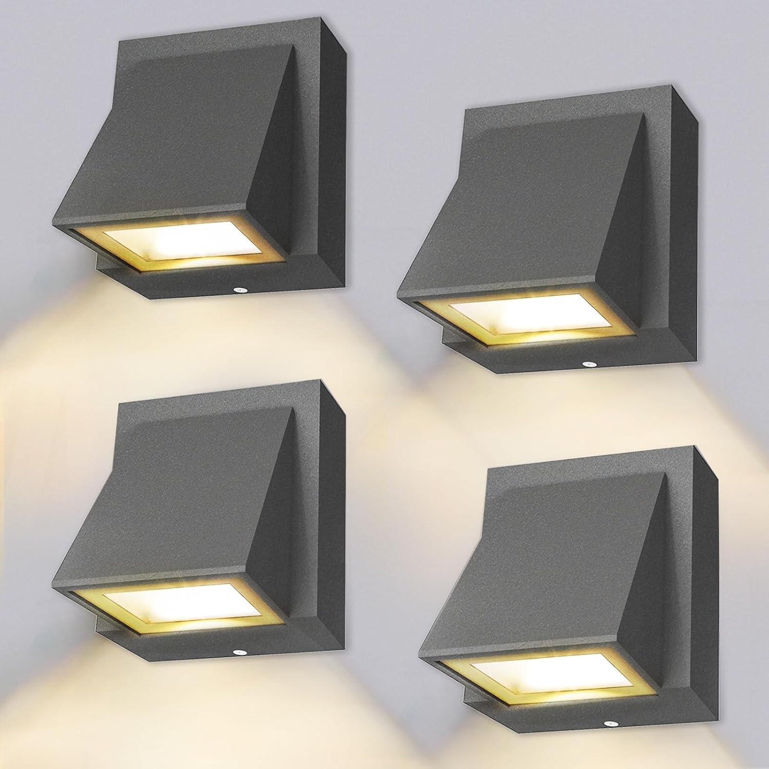 Lámpara de pared LED de 8W, fabricada en aluminio de alta calidad, resistente a la oxidación. Emitiendo luz cálida de 3000K, ideal para ambientes románticos. Eficiencia energética A+, con un diseño un