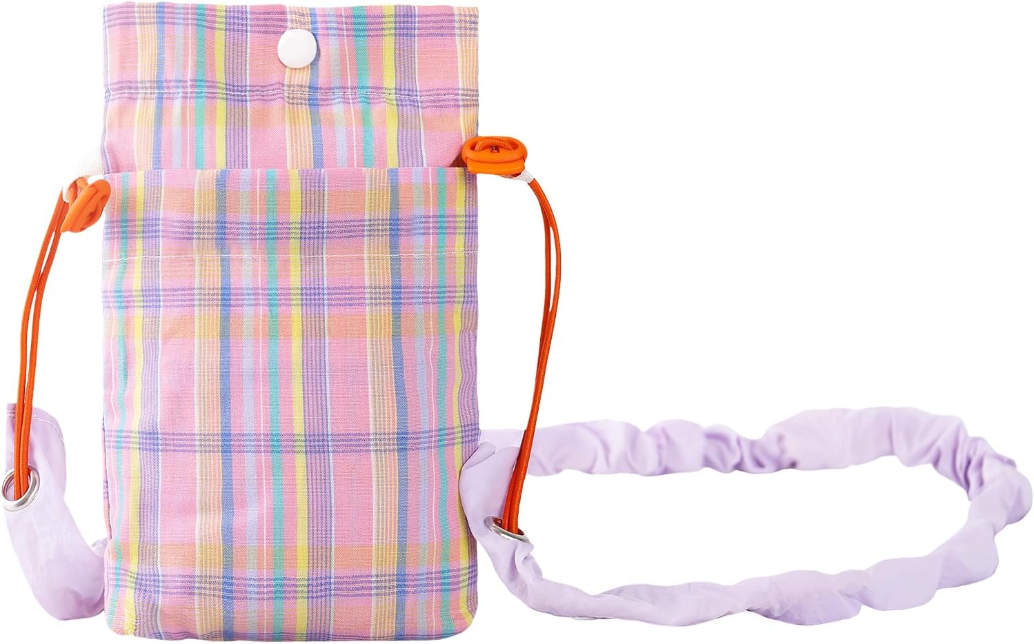 DAMILY Bolsa de cosméticos pequeña Bolsa de maquillaje de viaje portátil para mujer Rosa
