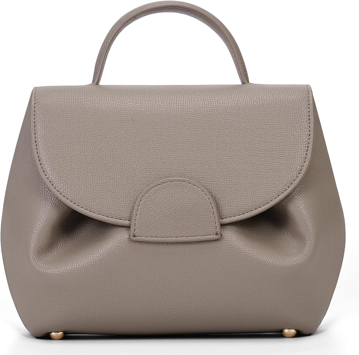 HICARRY Bolso pequeño de hombro para mujer, bolsos con asa, bolsos de piel de diseñador, bolso cruzado, bolsos elegantes para mujer, bolso de moda con asa superior