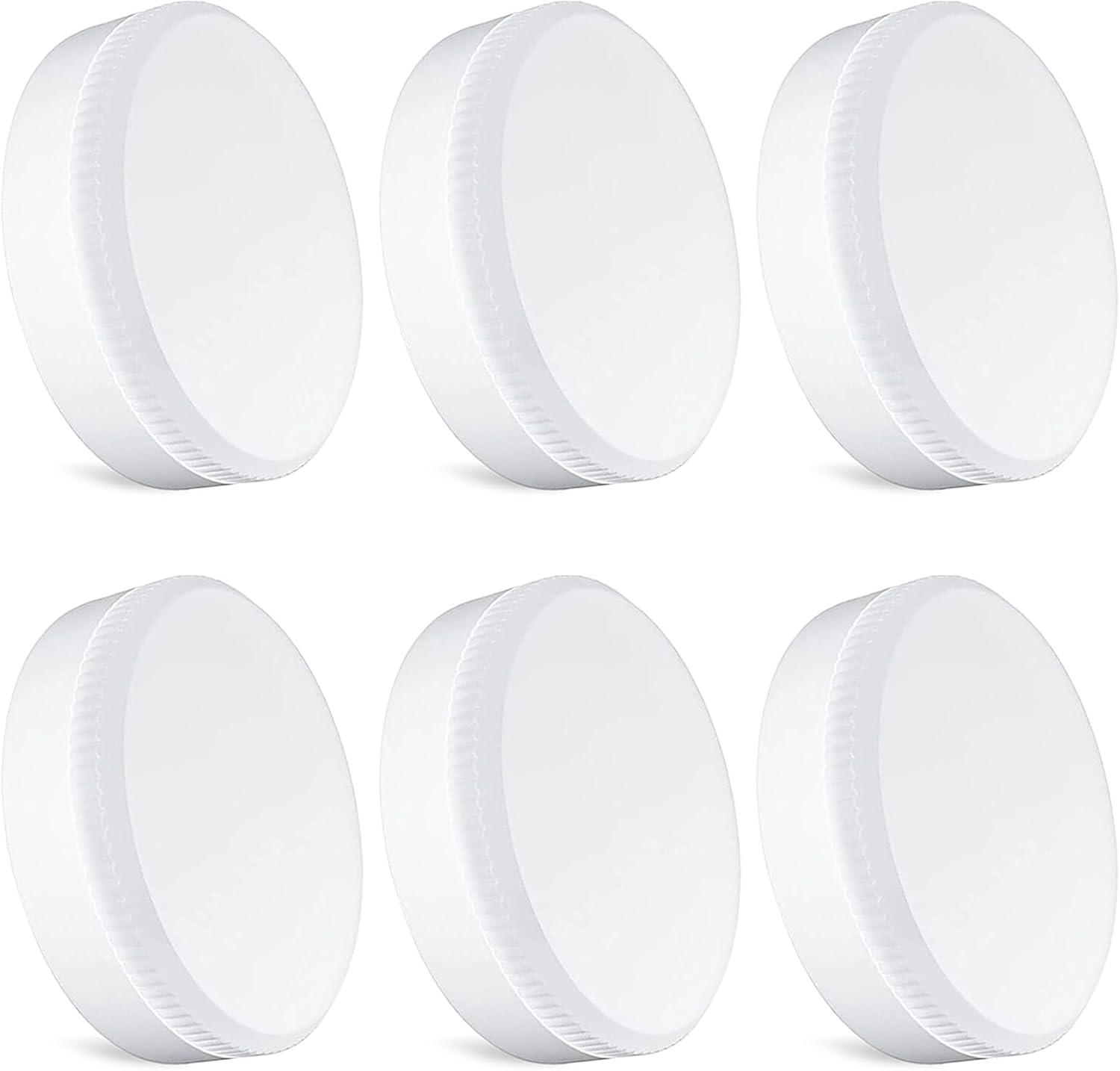 GX53 LED Leuchtmittel, 7W, 700lm, blanco cálido 3000K. Dimensiones: 74x25mm. Voltaje: AC 220V-240V. CRI: Ra70-80. Ángulo de apertura: 180°. No regulables. Eficiencia energética, alta durabilidad y baj