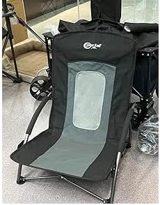 Silla de Playa Plegable Ligera con Portavasos y Bo