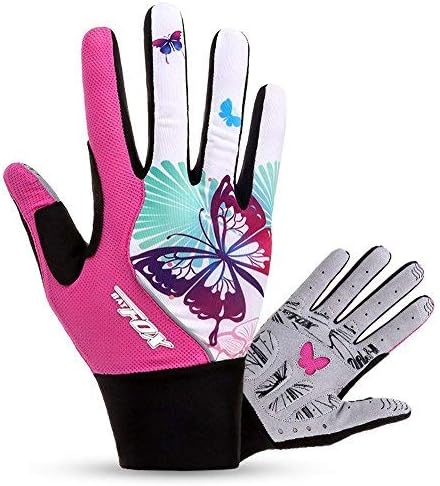 HASAGEI Guantes de Ciclismo de Gel de Dedo Completo para Pantalla táctil, Guantes de Bicicleta de montaña y Carretera, Talla M