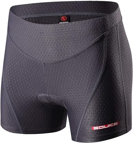 Souke Sports Pantalon Corto Ciclismo Mujer 4D Acolchado, Pantalones Corto Bicicleta Mujer, Pantalones Cortos De Ciclism Transpirables Antideslizante, Talla M