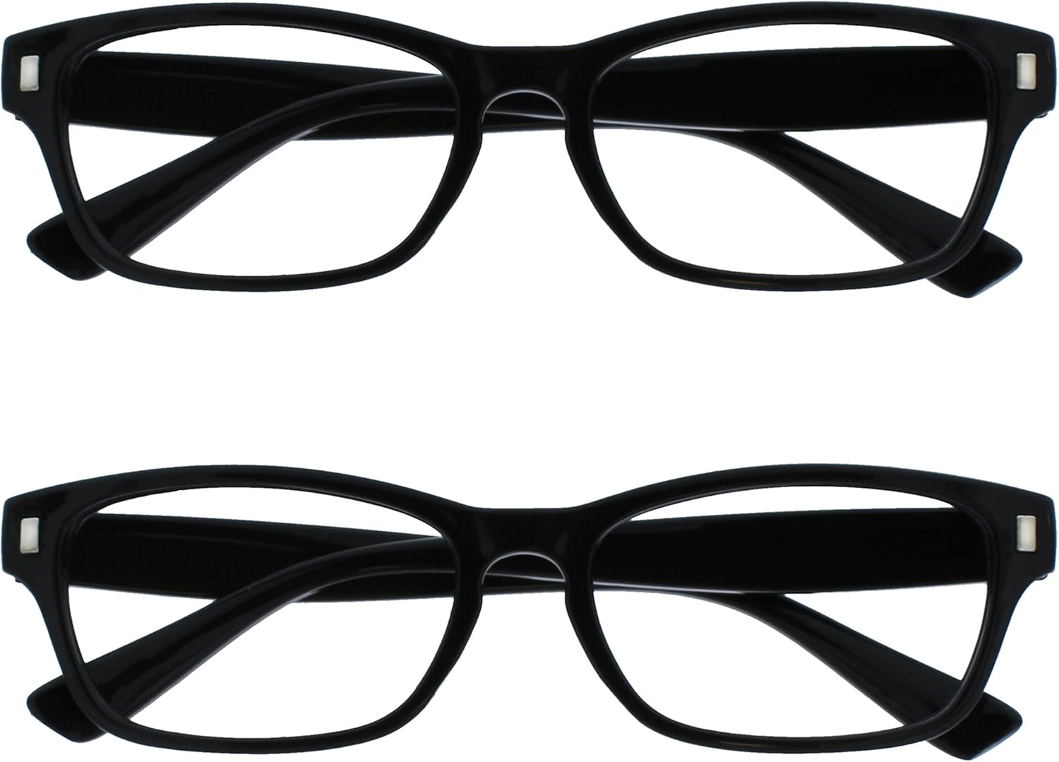 The Reading Glasses Company The Reading Glasses Company Black Reader Value Pack de 2 Hombres Mujeres RR77-1 +3.50, mIRAR, SON DE 2.5 Y NO SON ESE MODELO