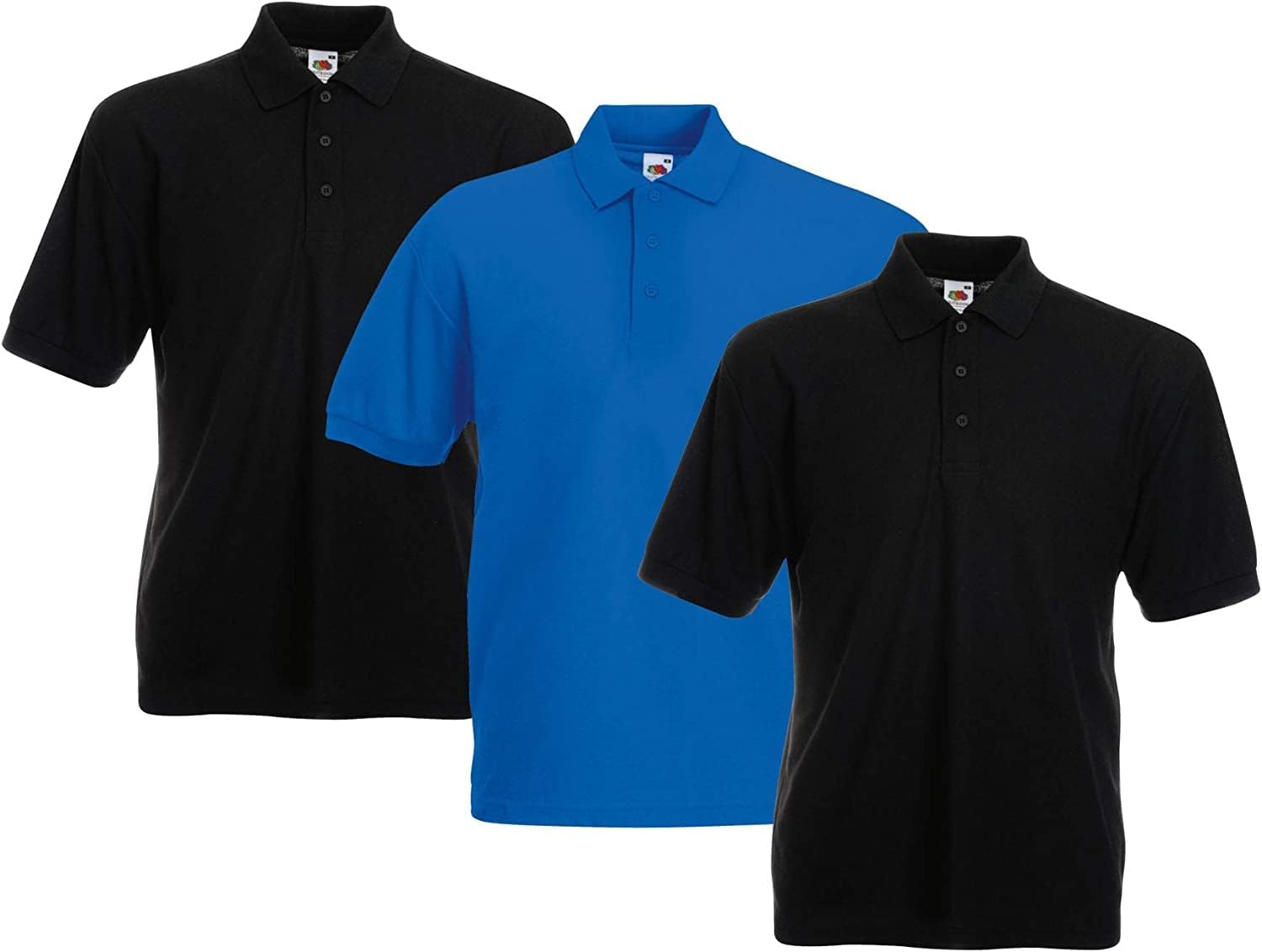 Fruit of the Loom Camisa de Polo (Pack de 3) para Hombre