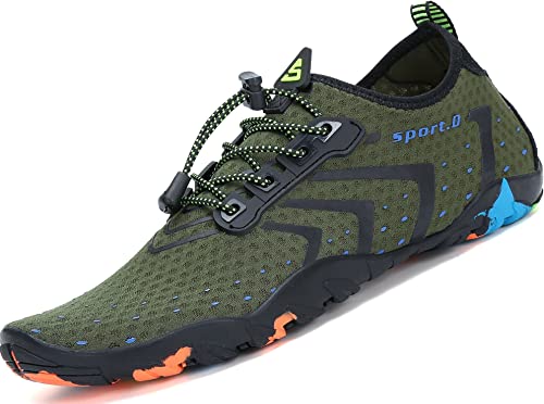 SAGUARO Zapatillas de Playa para Hombre Mujer Secado Rápido Escarpines Antideslizantes Zapatos de Agua Transpirable Ligero Zapato de Natacion Baño Surf Acuaticas