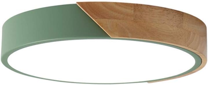 Plafón LED redondo con atenuación tricromática,Green, 40cm [Clase de eficiencia energética F]