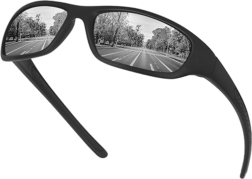 Vimbloom Gafas de Sol Hombre Polarizadas Gafas Sol Deportivas Para Correr Pesca Conducer Ciclismo Golf Running VI367