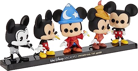 Pack 5 Figuras Pop Disney Archives Mickey Exclusive