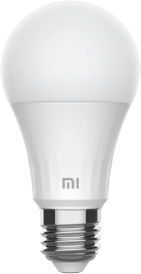 Xiaomi  Bombilla LED Xiaomi Mi Smart Bulb Warm White, 8 W, color blanco, 1 unidad (1 paquete), XM200036 [Clase energética F]