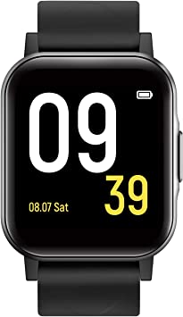 SoundPEATS Watch 1 Smartwatch Reloj Inteligente IP68 con Pantalla Táctil de 1.4", con Pulsómetro Cronómetros Monitor de Sueño Podómetro Pulsera Actividad Inteligente Hombre Mujer 12 Modos Deportivos