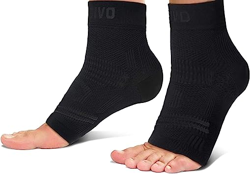 CAMBIVO 2 x Tobillera Protector Compresion, Calcetines de Compresión para Hombres y Mujeres, Tobilleras Deportivas Transpirables para Deporte, Fútbol, Fitness