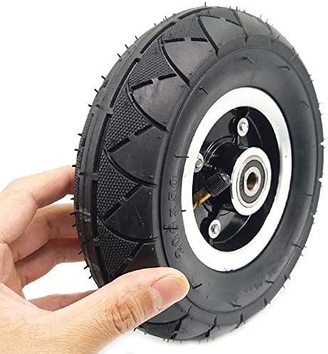 Noblik NeumáTico de Scooter EléCtrico con Cubo de Rueda Scooter de 8 Pulgadas 200X50 Inflado de NeumáTicos NeumáTico de Rueda de VehíCulo EléCtrico NeumáTico