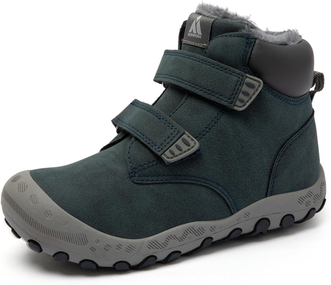 Mishansha Zapatos Invierno Niño Botas de Nieve Niña Calientes Botines Niños Antideslizante?Gr.24-38 EU