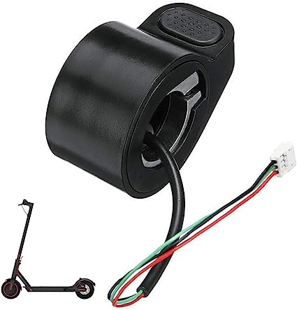 Gobesty Acelerador de Pulgar Scooter electrico, Accesorios del Acelerador del Acelerador, Accesorios de Scooter eléctrico Reemplazo Compatible para Xiaomi M365 / M365 Pro