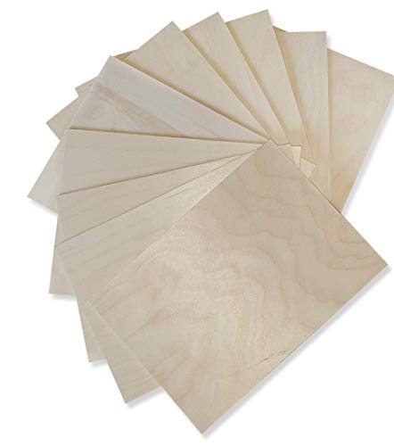 Paneles de contrachapado de abedul de 6 mm (±0,5 mm), tamaño A3 (420 x 297 mm). Certificación FSC, asegurando calidad superior. Disponibles en múltiples paquetes. Ideal para cortes y grabados en CNC y láser. Control de calidad riguroso garantizando un acabado liso. Fachadas B BB admiten nudos en un lado.