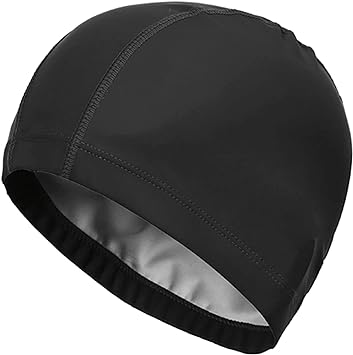 Gorro de baño para piscina y natación, talla única para hombres y mujeres, fácil de poner y ultra cómodo, excelente elasticidad y solidez