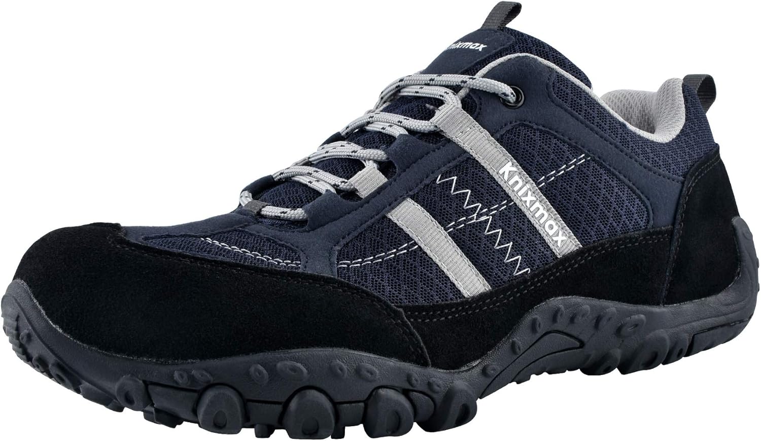 Knixmax Zapatillas de Senderismo para Mujer y Hombre Zapatos de Montaña Zapatillas de Trail Running Ligeras Transpirable Antideslizante Zapatos de Trekking 36-46EU