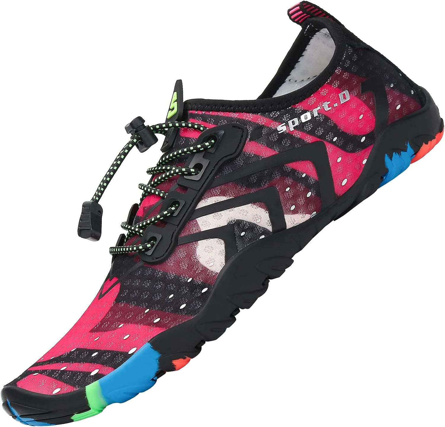 SAGUARO Hombre Mujer Secado Rápido Respirable Antideslizante Zapatos de Agua para Vela,Kayak,Buceo,Gr.35-46