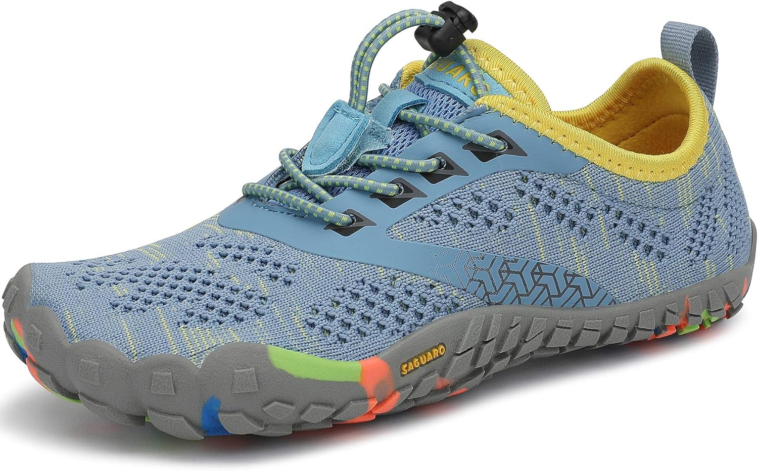 SAGUARO Minimalistas Barefoot Zapatillas de Trail Running Niños Zapatillas de Deporte Transpirables para Exterior Interior