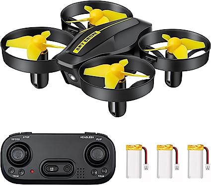 DEVASO Mini Drone para niños / principiantes vuelo circular, giro 3D, ajuste de velocidad y retención de altitud, gran regalo / juguetes para niños y niñas
