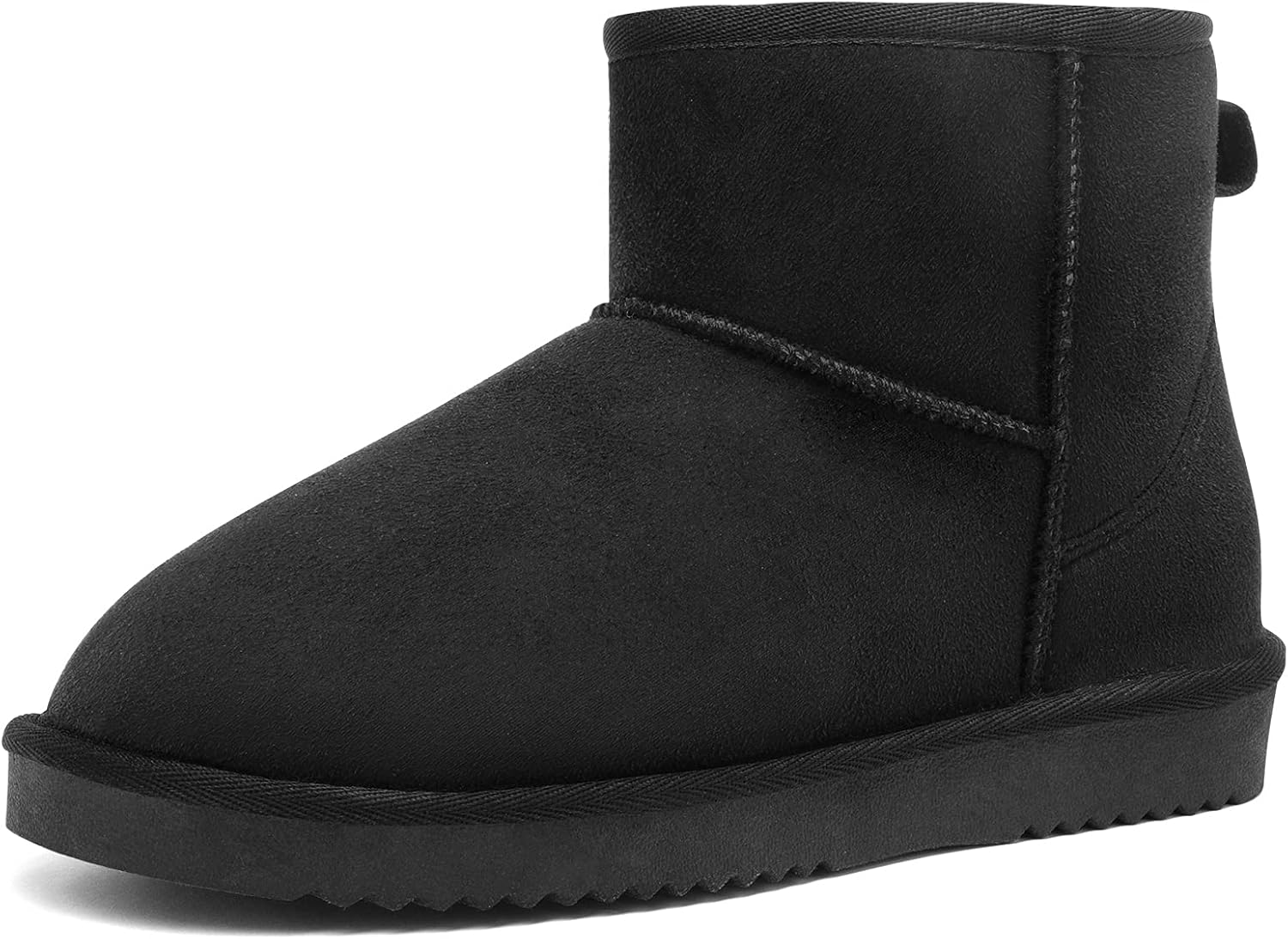 DREAM PAIRS Botas Nieve Botas Mujer Invierno para Mujer Forro de Piel Sintética Botas de Suela Antideslizante DSB214