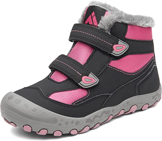 Mishansha Botas de Nieve Niños Botines Invierno Cómodo con Forro Acolchado