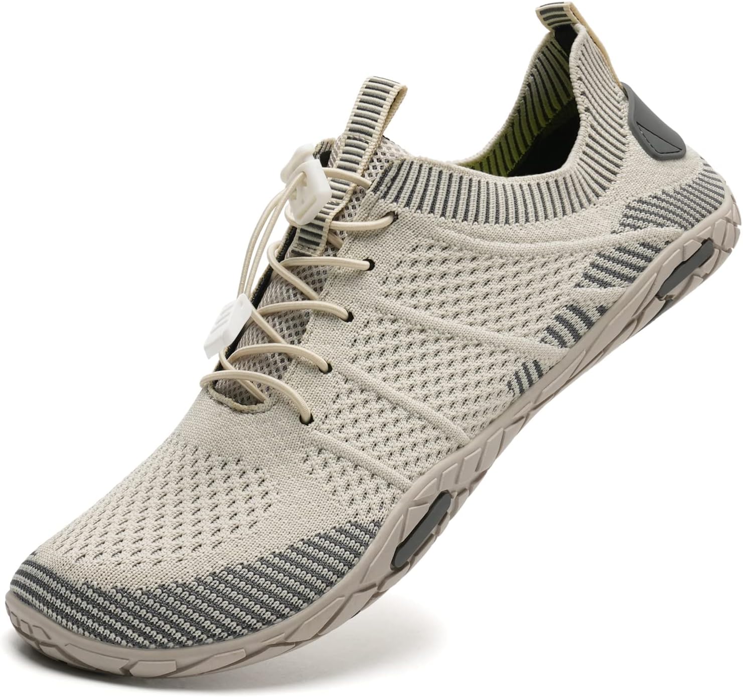 IceUnicorn Zapatos de Agua Hombre Mujer Escarpines para Zapatos Minimalistas Buceo Snorkel Escarpines de Surf Playa Natación Deportes acuás(V20albaricoque,45EU)