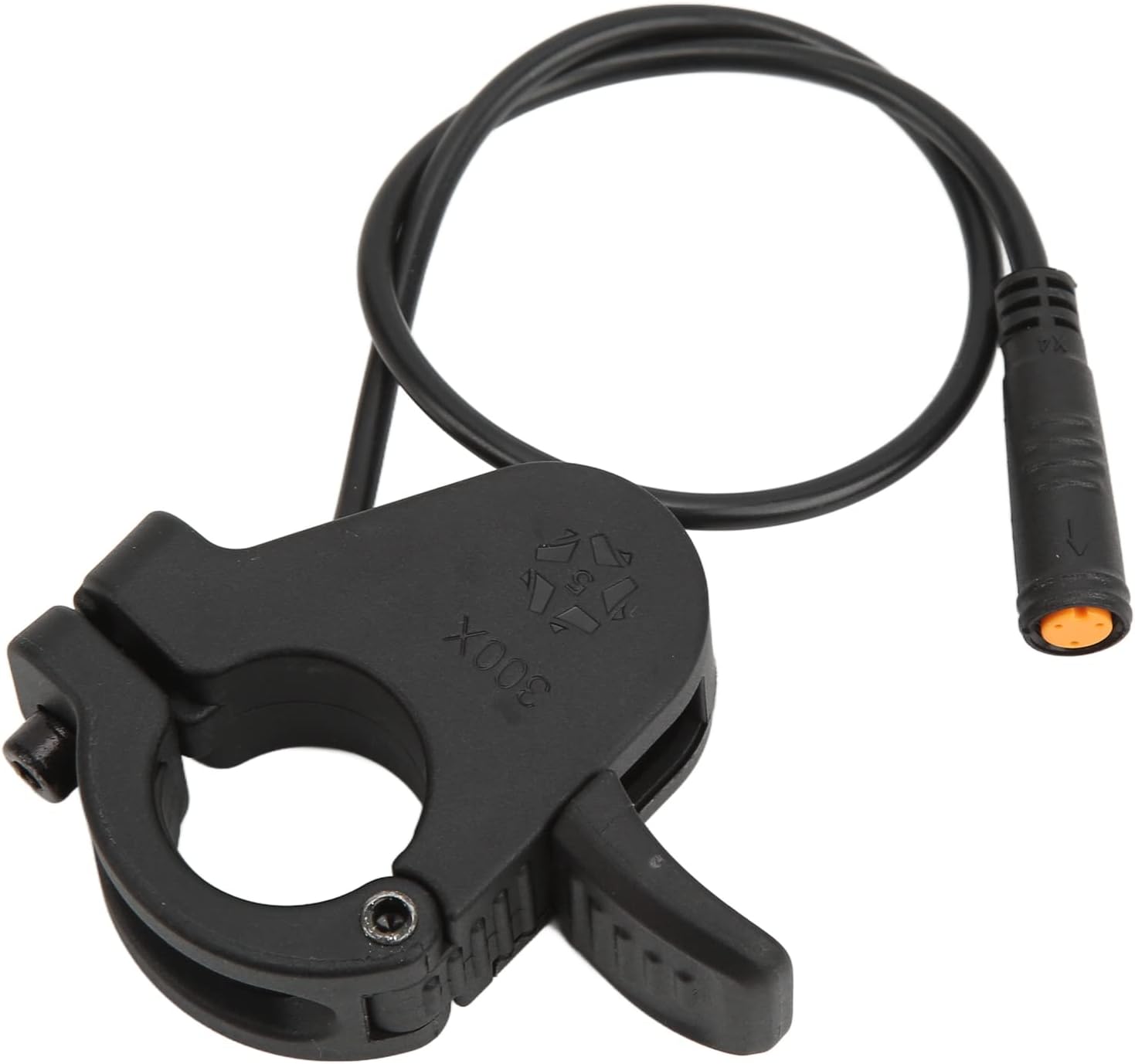 SPYMINNPOO Acelerador de Pulgar de Bicicleta Eléctrica 300X, IPX5 Acelerador de Pulgar Izquierdo Resistente Al Agua con Cabeza Hembra de 3 Pines