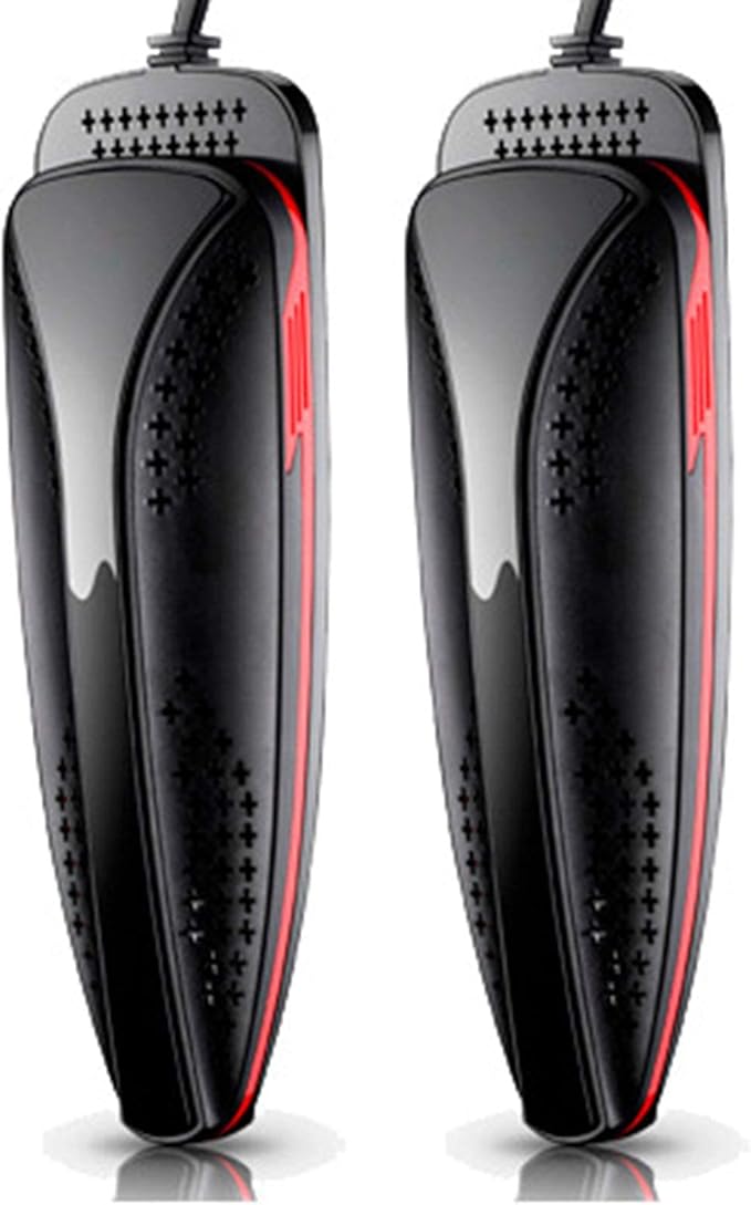 AWJ Secador de Zapatos eléctrico Desodorante de Ozono Secador de Zapatos para Esquí, Snowboard, Triatlón, Ciclismo, Golf y Moto Calzado Calentador de Zapatos Ajustable Secador,Yellow